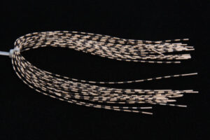 Grizzly Barred Rubber Legs-944