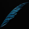 Lady Amherst Center Tail - kingfisher blue