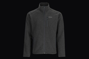 Simms Rivershed Full Zip Black Heather