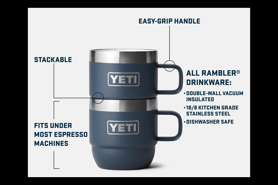 Yeti Rambler 6 oz Stackable Cups